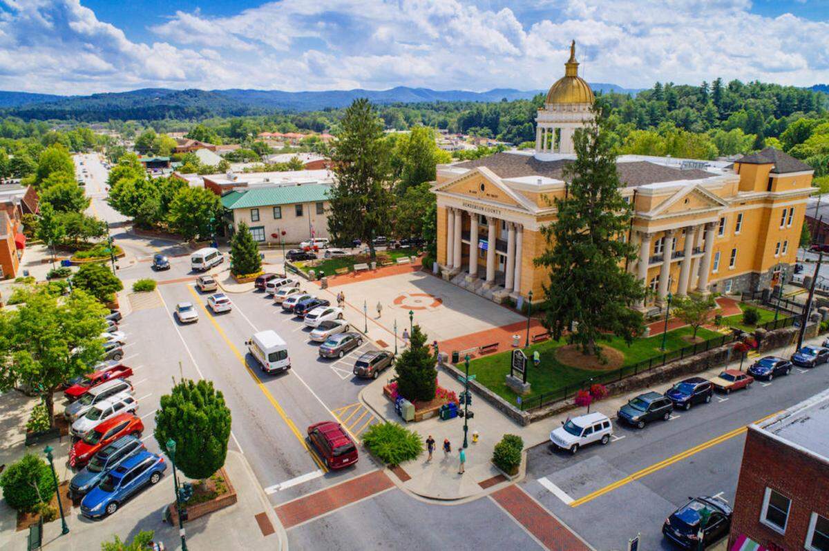 Photo by Sam Dean<br>Downtown Hendersonville