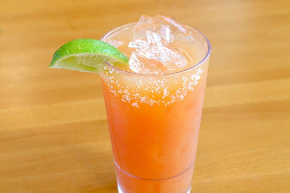 Courtesy of Ruby Sunshine<br>Morning blood orange margarita