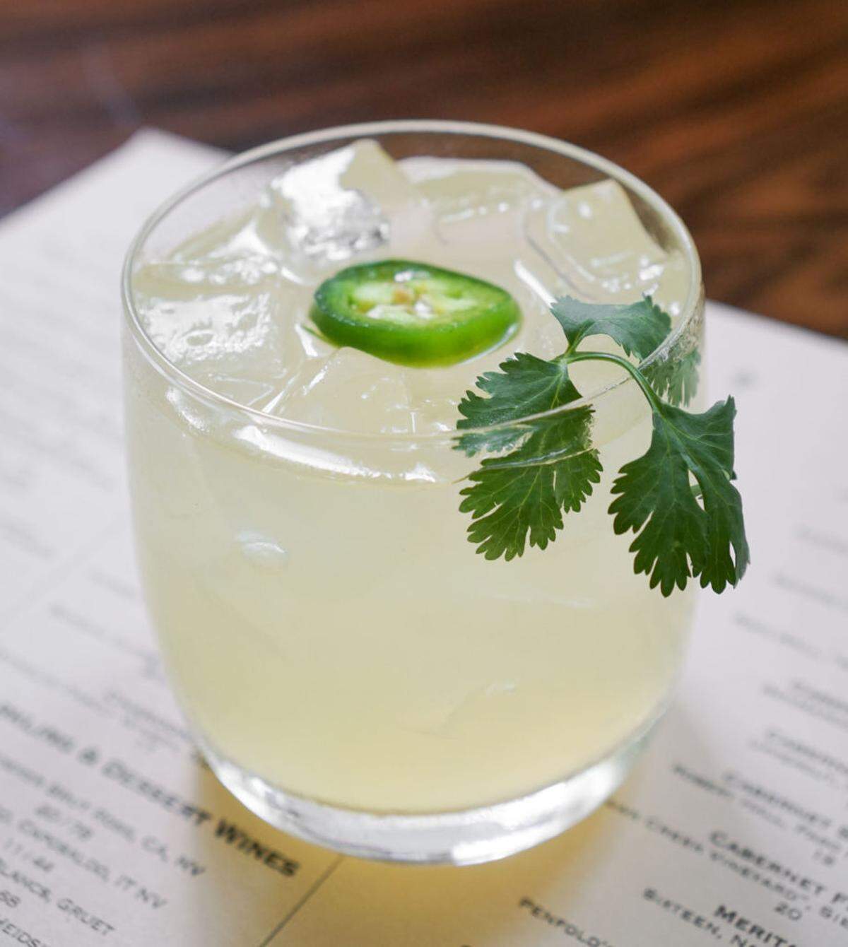 Courtesy of BLT Steak<br/>The Burro Margarita