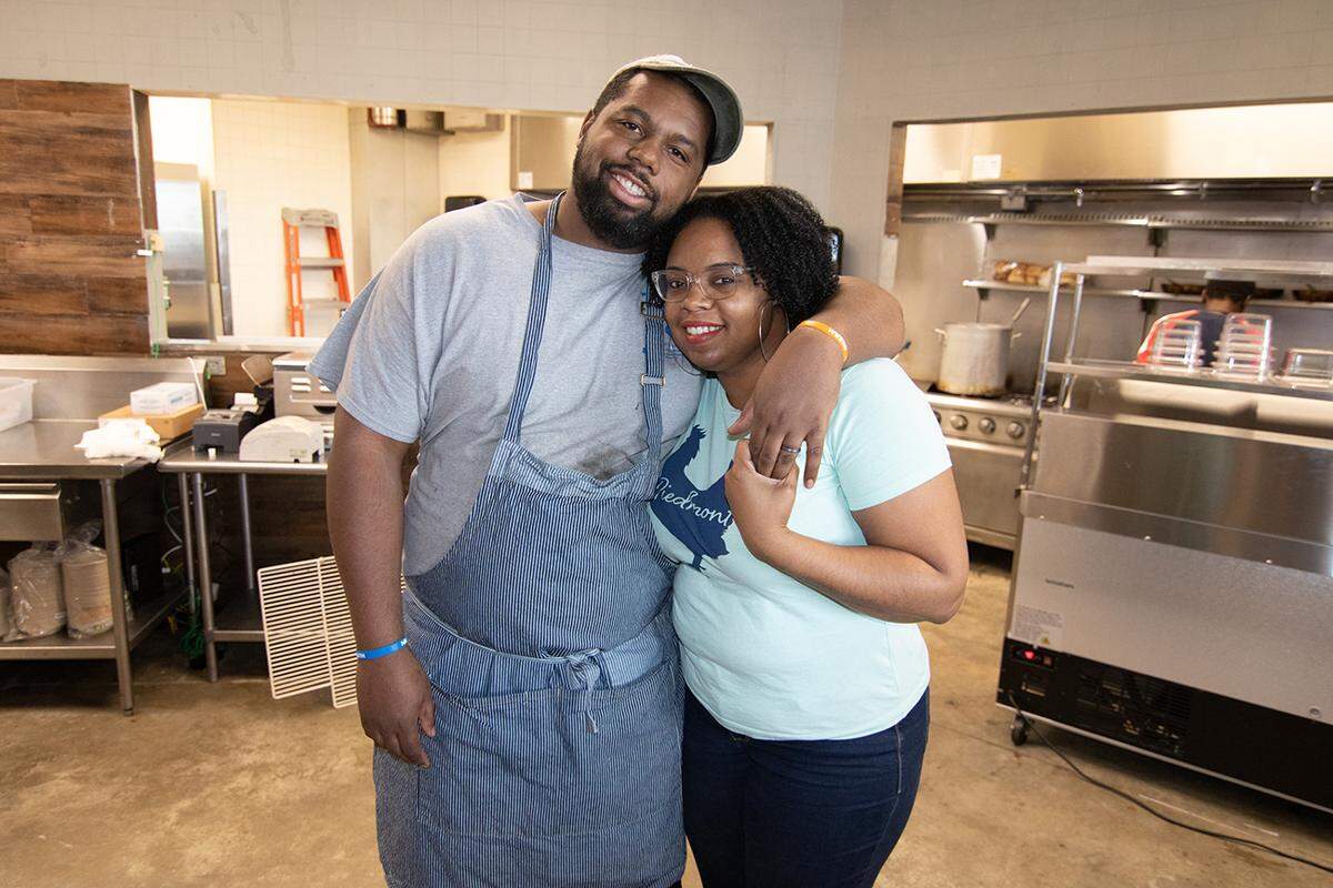 Photo by Alex Cason Photography <br/> The Yolk’s Greg and Subrina Collier