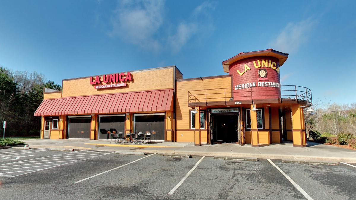 Photo via Google Maps<br/>La Unica Mexican Restaurant in Huntersville