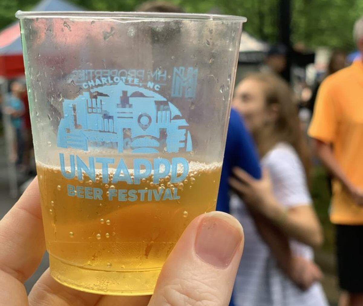 The first Untappd Beer Festival in Charlotte was held at Bank of America Stadium in 2019.
