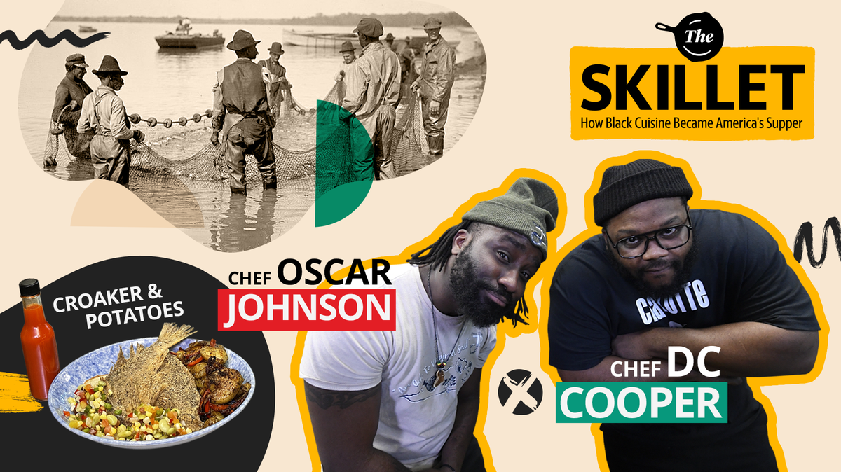 Savor tidewater cuisine with Jimmy Pearls’ Virginia-style croaker and potatoes