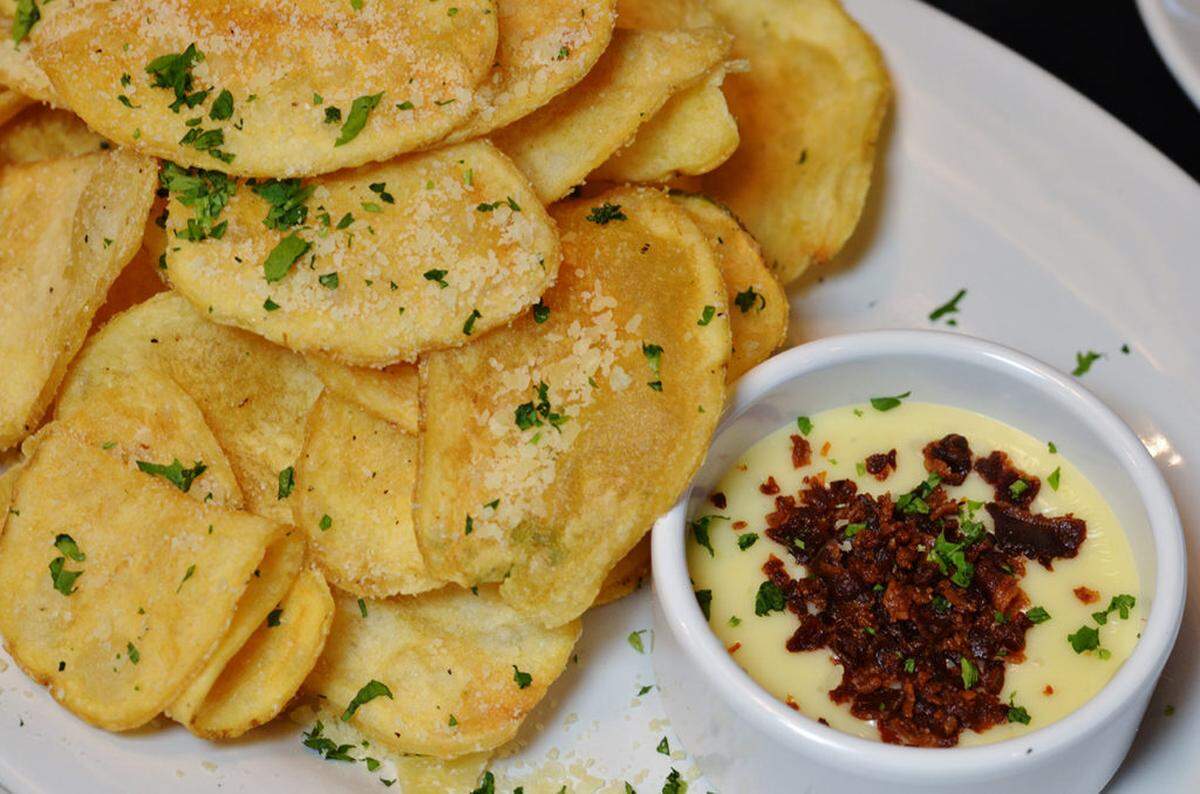 Photo by Poprock Photography<br/>Truffle Chips at Civetta Italian Kitchen + Bar