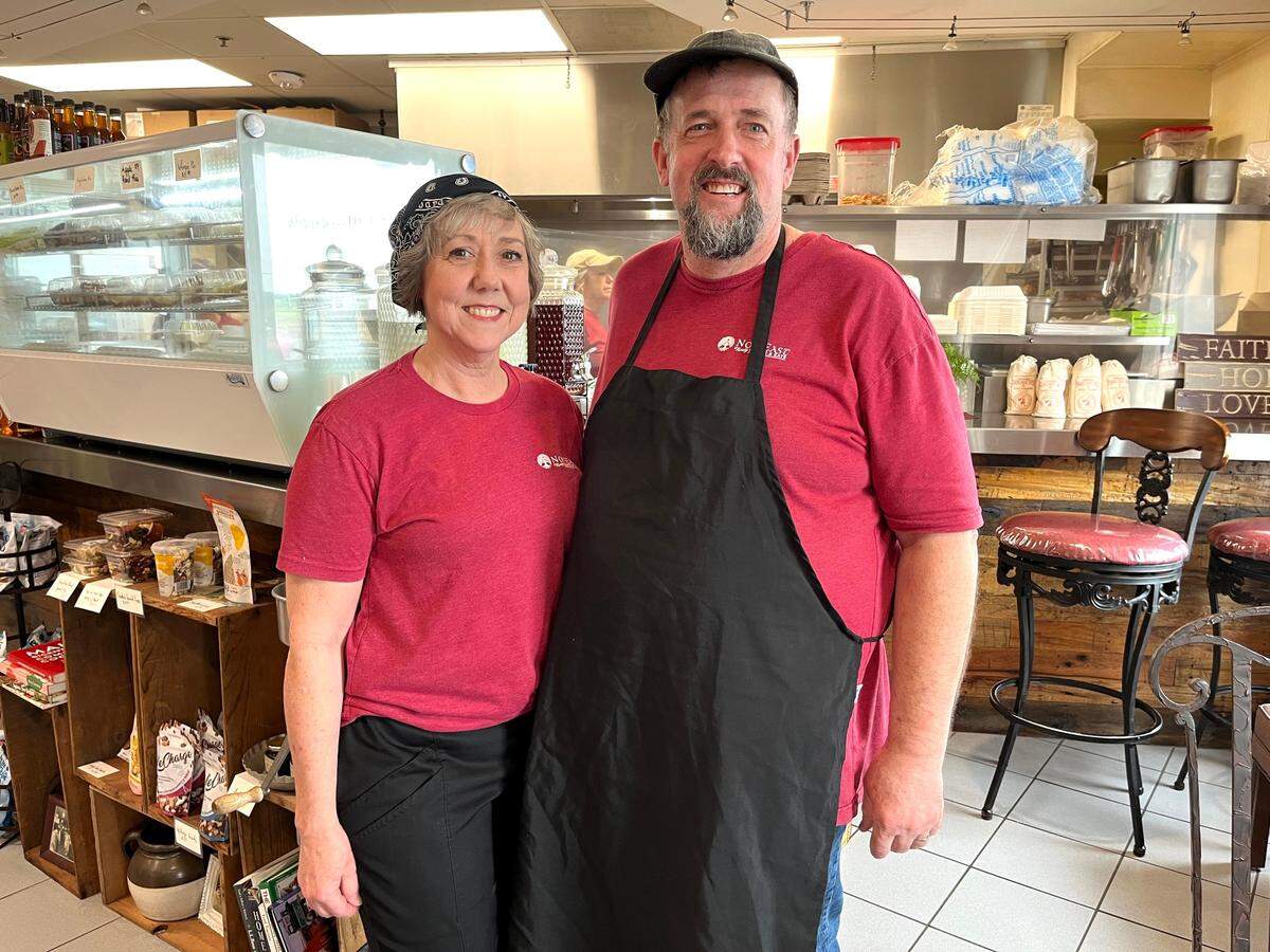 Carol and Blake Anderson own Nor’East Family Treats & Eats inside of Town and Country Ford.