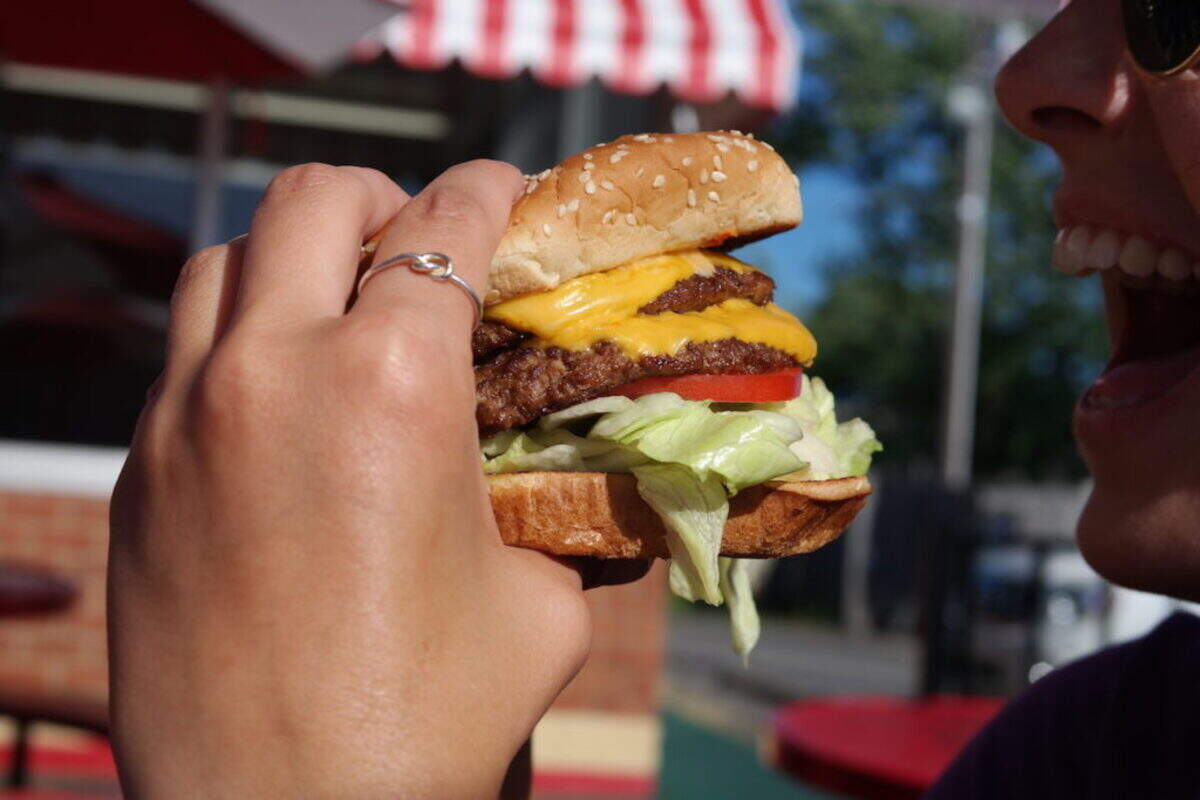 The Zack’s Special at Zack’s Hamburgers.