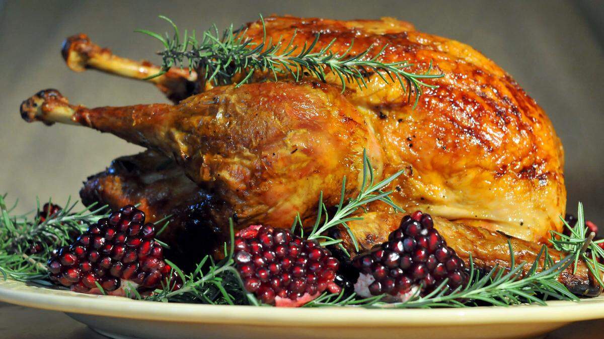 Thanksgiving shortcuts. It's easy to get overwhelmed by menu expectation. But there's no shame in making it easier. That doesn't mean using all prepared foods, it means picking simpler dishes and using a few tips. Our turkey lets you take it either way -- a very simple dry-salting method, or a more involved cider brine and glaze in this photo taken Wednesday, November 9, 2011.  Todd Sumlin - tsumlin@charlotteobserver.com