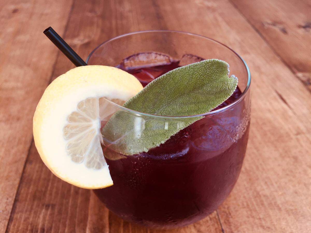Crepe Cellar's Fall Sangria. Photo courtesy of Crepe Cellar