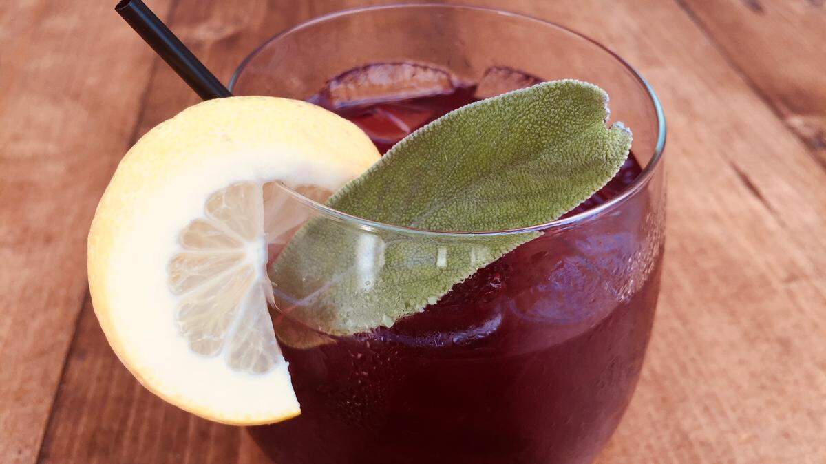 Crepe Cellar's Fall Sangria. Photo courtesy of Crepe Cellar