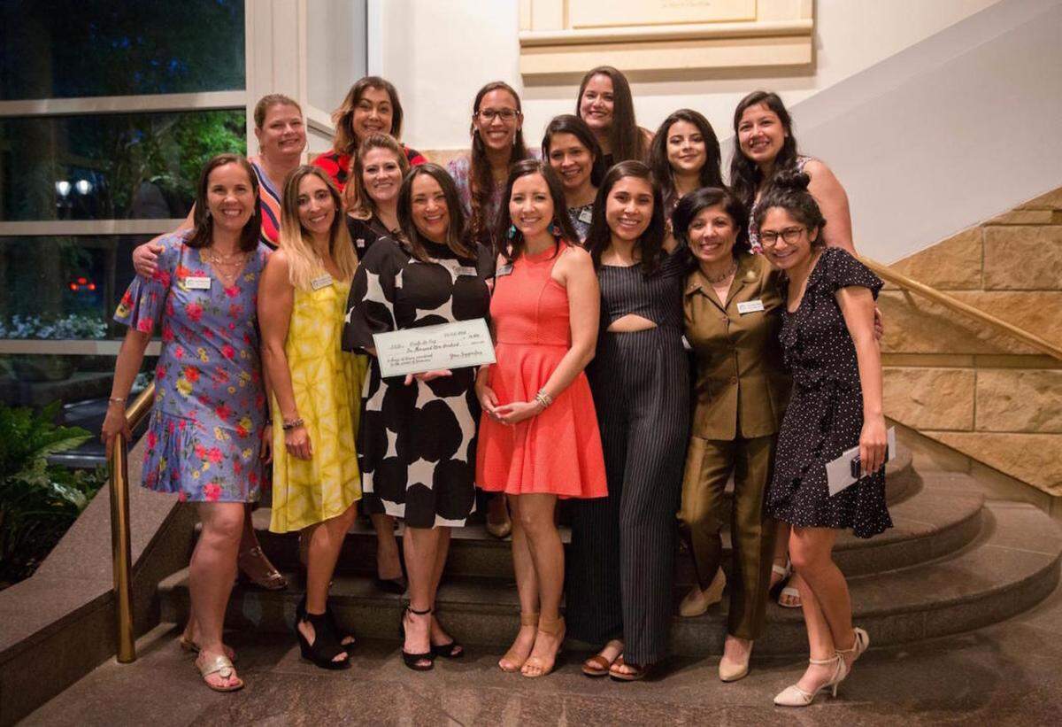 Courtesy of Circle de Luz.<br>Rosie Molinary, the board of Circle de Luz and some of the Circle de Luz alumnae.