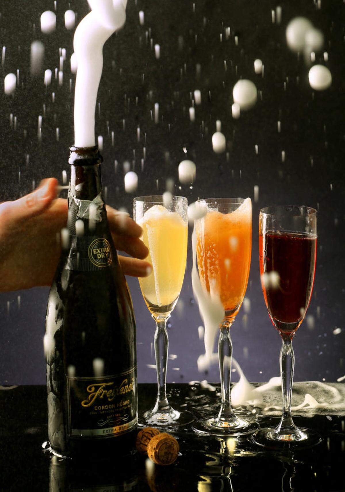New Year's Eve champagne cocktails. (David Carson/St. Louis Post-Dispatch/TNS)