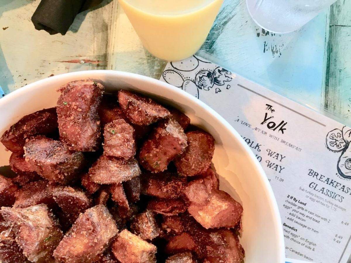 Photo by Jess Bentley<br/>Tennessee Fries at The Yolk