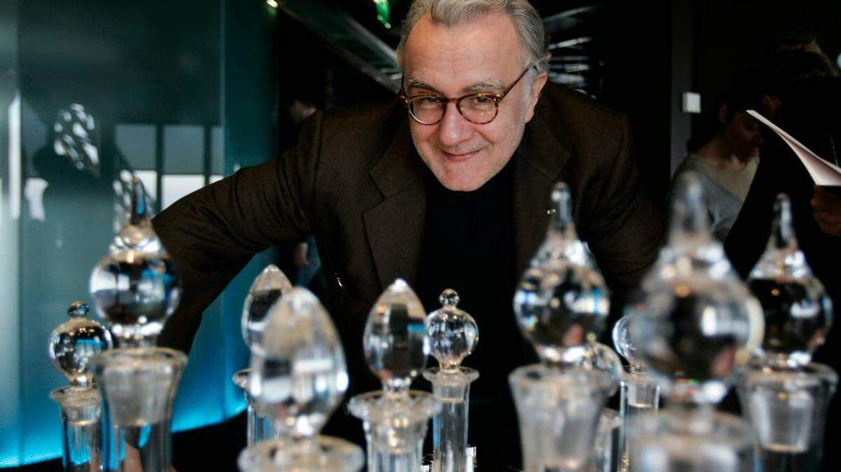 French chef Alain Ducasse in the revamped Jules Verne restaurant in the Eiffel Tower in Paris. The restaurant group founded by Ducasse will be involved with the design and menu for the new restaurant planned for 300 S. Tryon St.  Photo: Associated Press