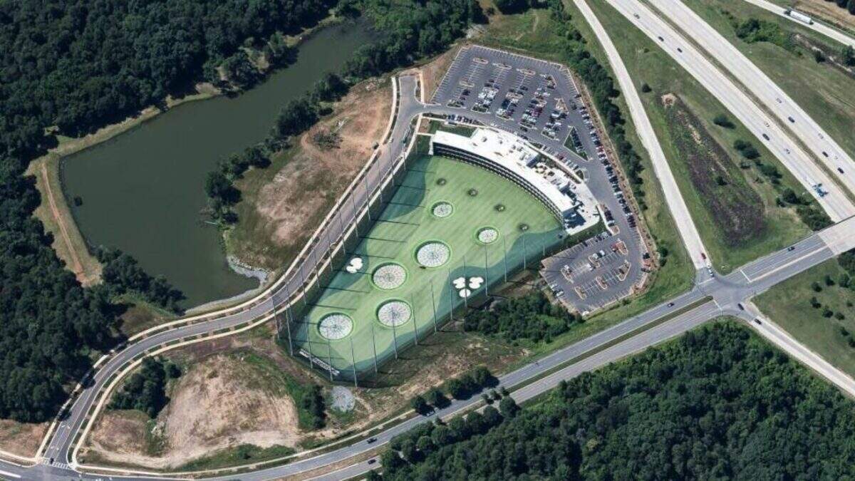 Topgolf Entertainment Group will open a second location in University City in Charlotte at the end of the year. The first facility opened in 2017 in Steele Creek, shown here.