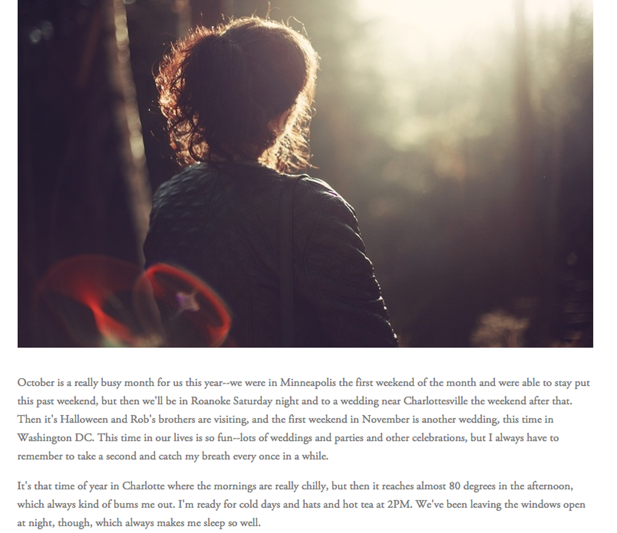 From the post "Sentences," Oct. 13.