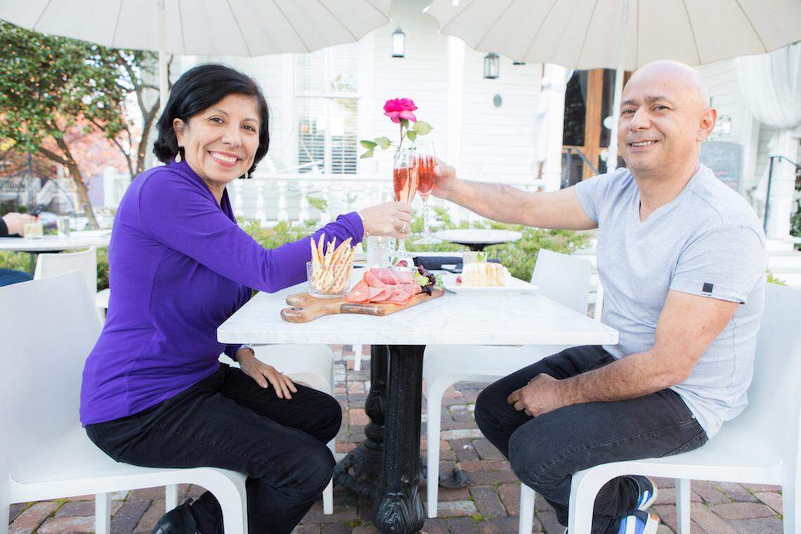 Lucia Griffith and Bruno Macchiavello. Photo by Alex Cason