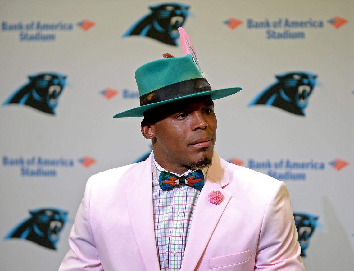 Cam Newton was the Carolina Panthers QB for most of 2011-19. He holds nearly every passing record the team has, and was the NFL’s Most Valuable Player in 2015.