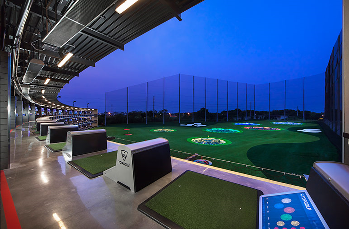 Top Golf's Website