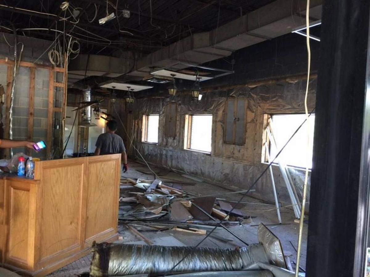 Renovations at House of Pizza include an update of the kitchen and dining room, and adding a room for takeout orders.