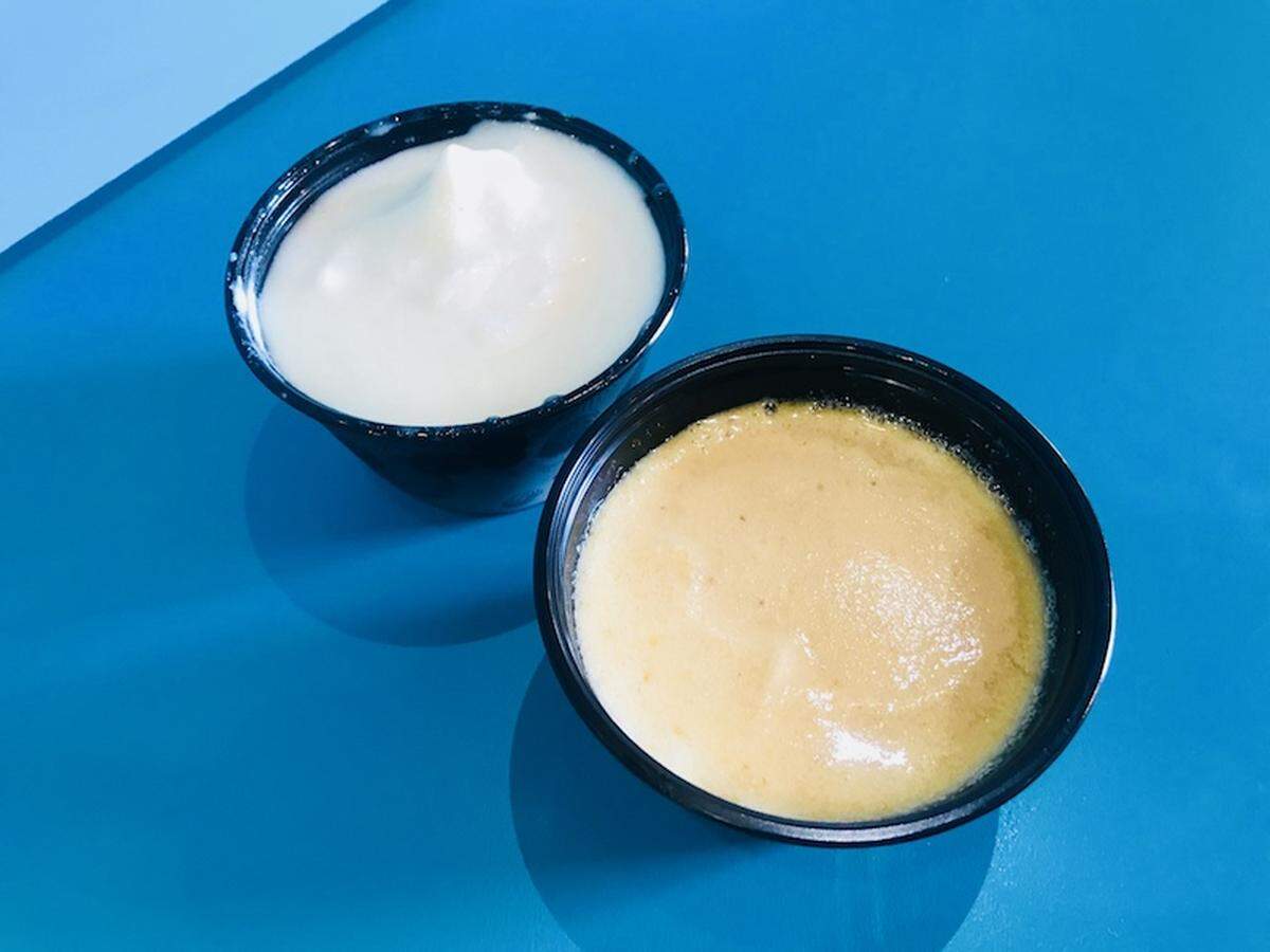 Doggy Daquiri samples at Canine Cafe. Photo by Chyna Blackmon
