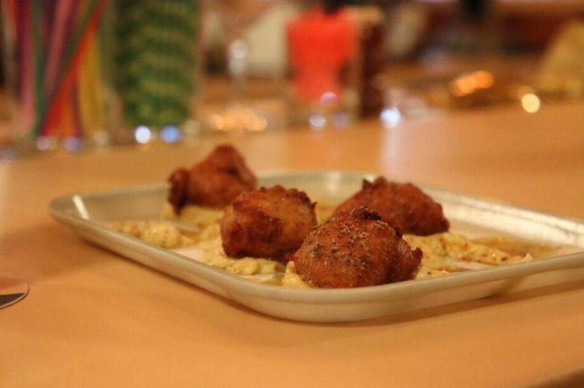 Hush puppies ($3.49 for an appetizer-size order) at Hello, Sailor in Cornelius.