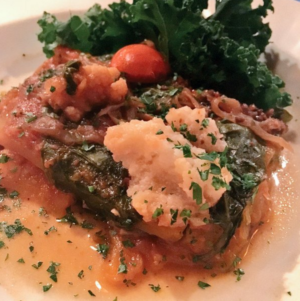 Butternut Lasagna at The Peculiar Rabbit.