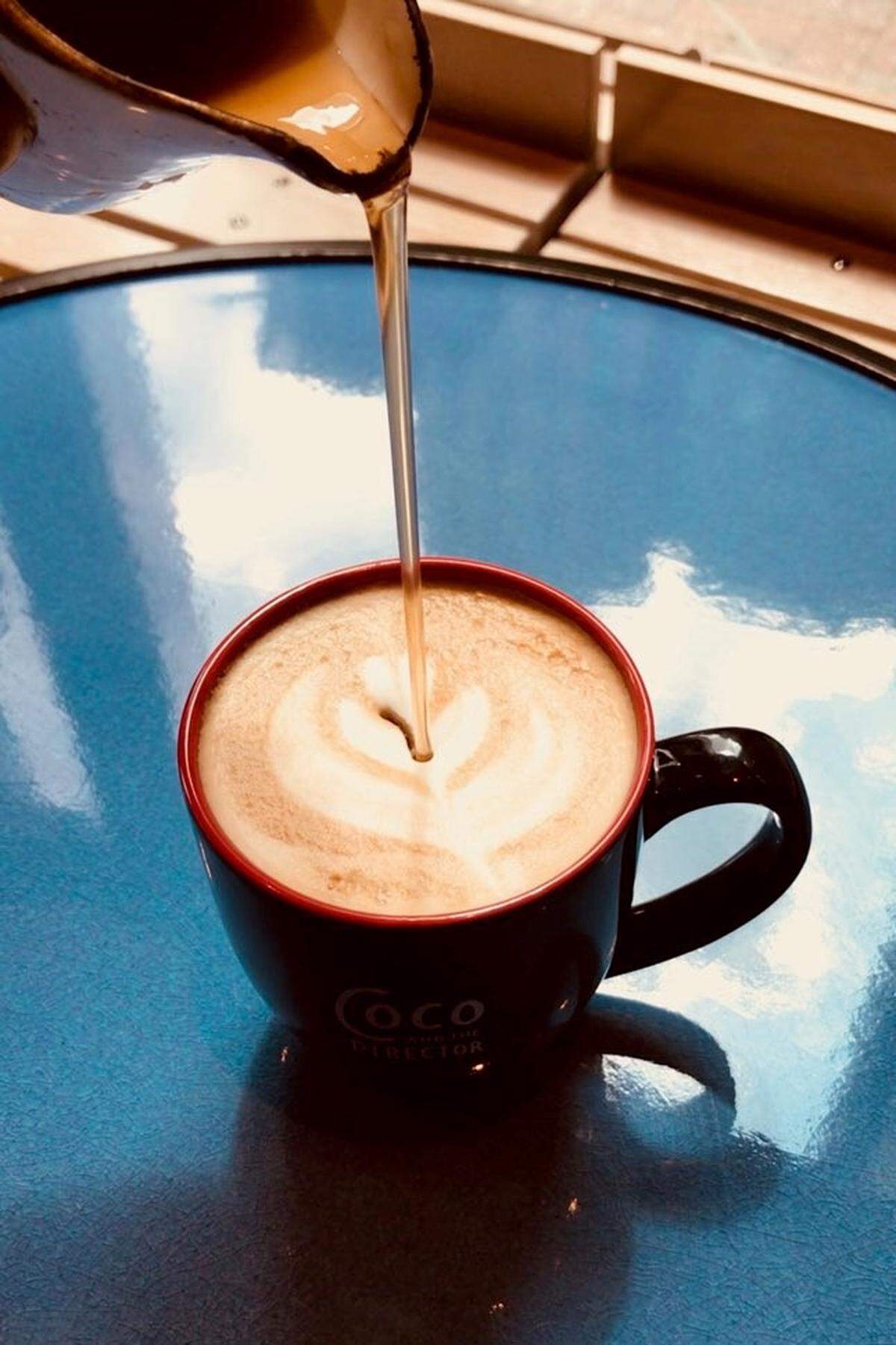 CharlotteFive archives<br>Spiced Bourbon Latte at Coco and the Director.