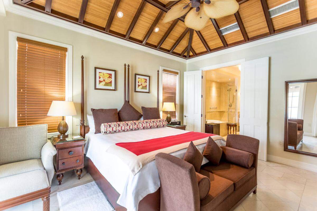 Luxury awaits in the guest rooms on Scrub Island. Photo courtesy of Scrub Island Resort, Spa &amp; Marina.