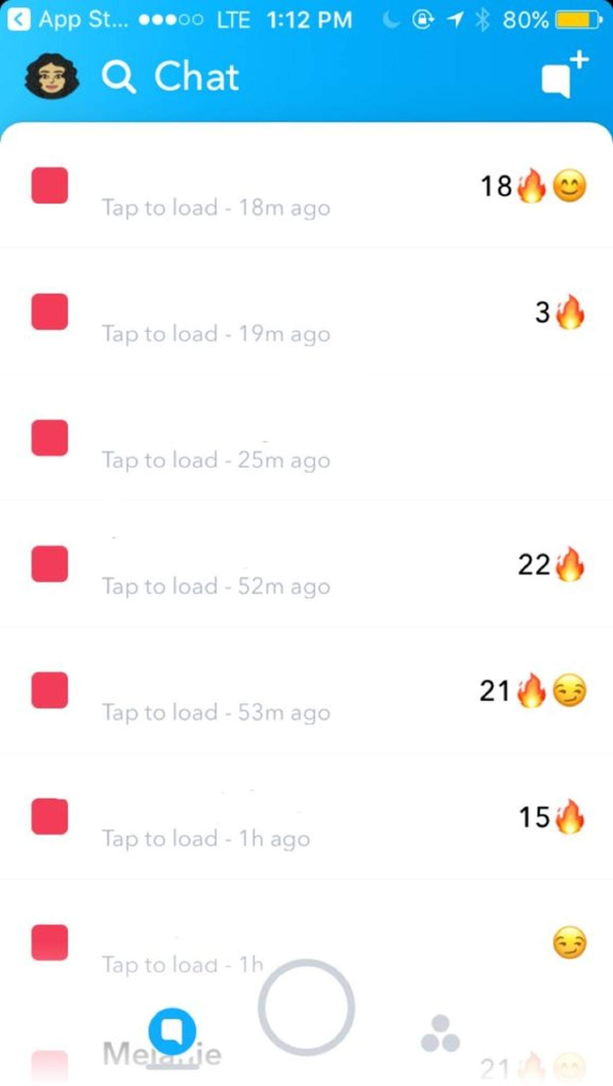 Those numbers to the right of the fire emoji track how many days your streak has lasted.