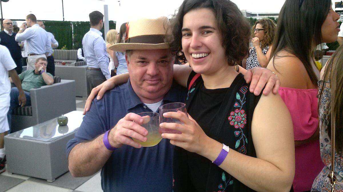 Michael J. Solender, left, and Joanne Spataro. Courtesy of Michael J. Solender