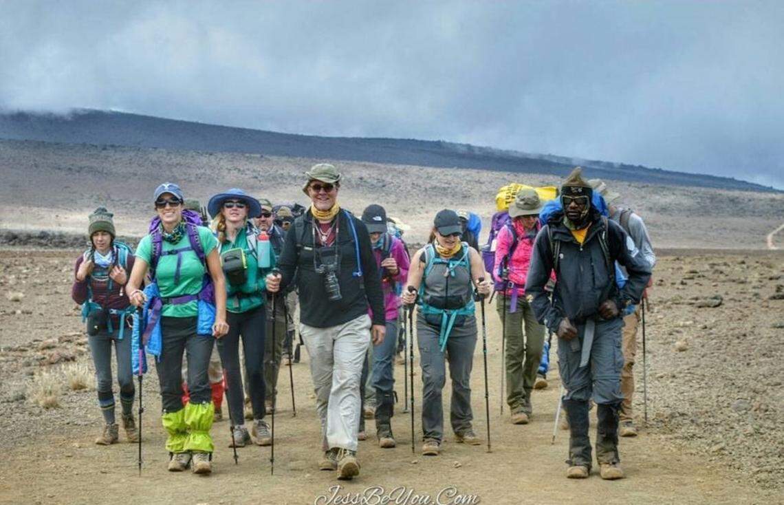 Climb for Conservation Mt. Kilimanjaro in 2017. Photo by Jessie Halter