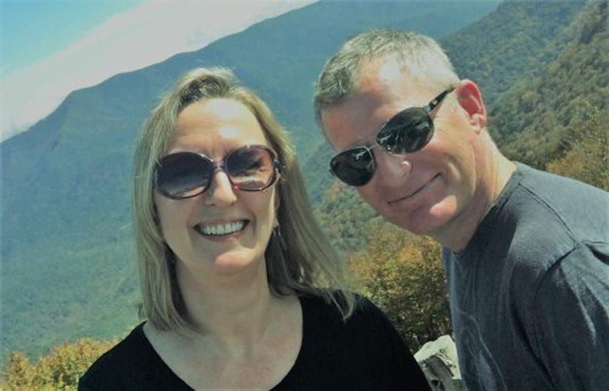 Julie Douglas and Brian Brockwell