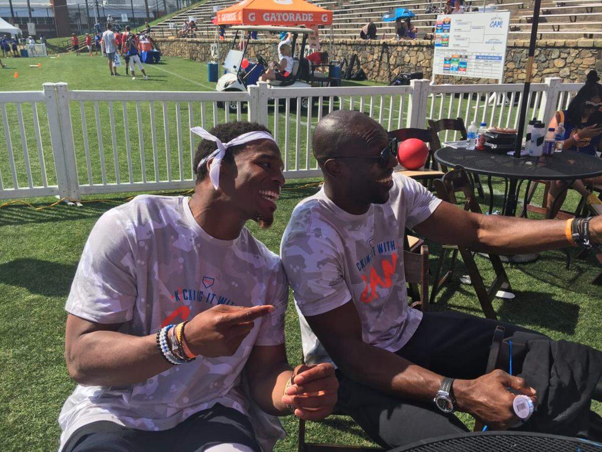 Cam Newton and T.O.