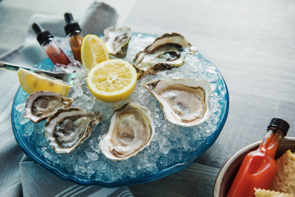 Fin & Fino offers fresh seafood.