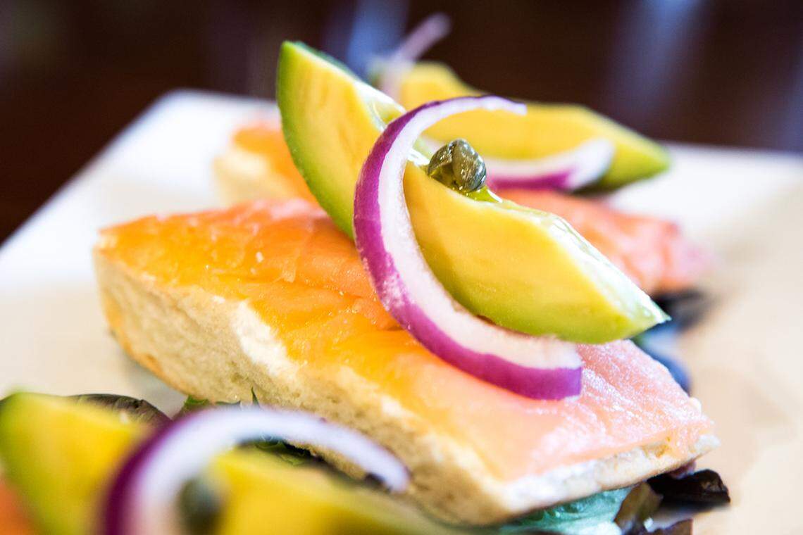 Bocata de Salmon. Photo by Alex Cason