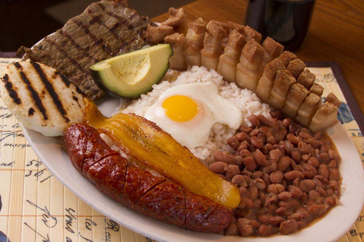 Sample Colombian food at Los Paisas. Courtesy of Los Paisas