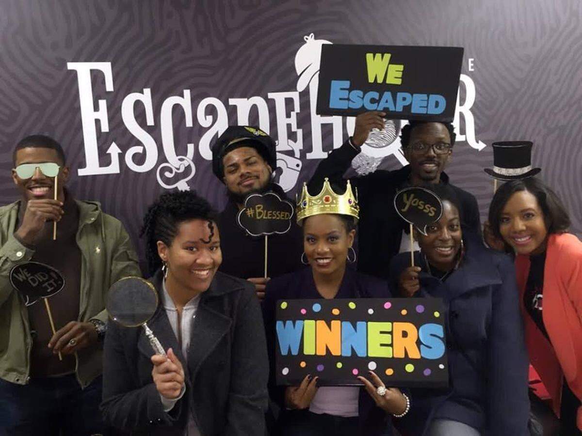 Group at Escape Hour. Photo by Escape Hour