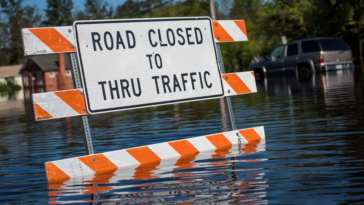 Hurricane Matthew caused widespread inland flooding in North Carolina in 2016. The state is testing nature-based ways to reduce flooding from major storms. 