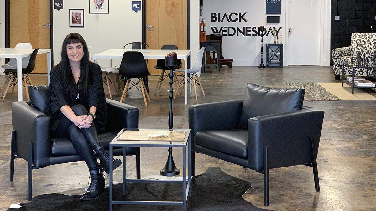 Photo by Melissa Oyler<br/>Black Wednesday owner Corri Smith