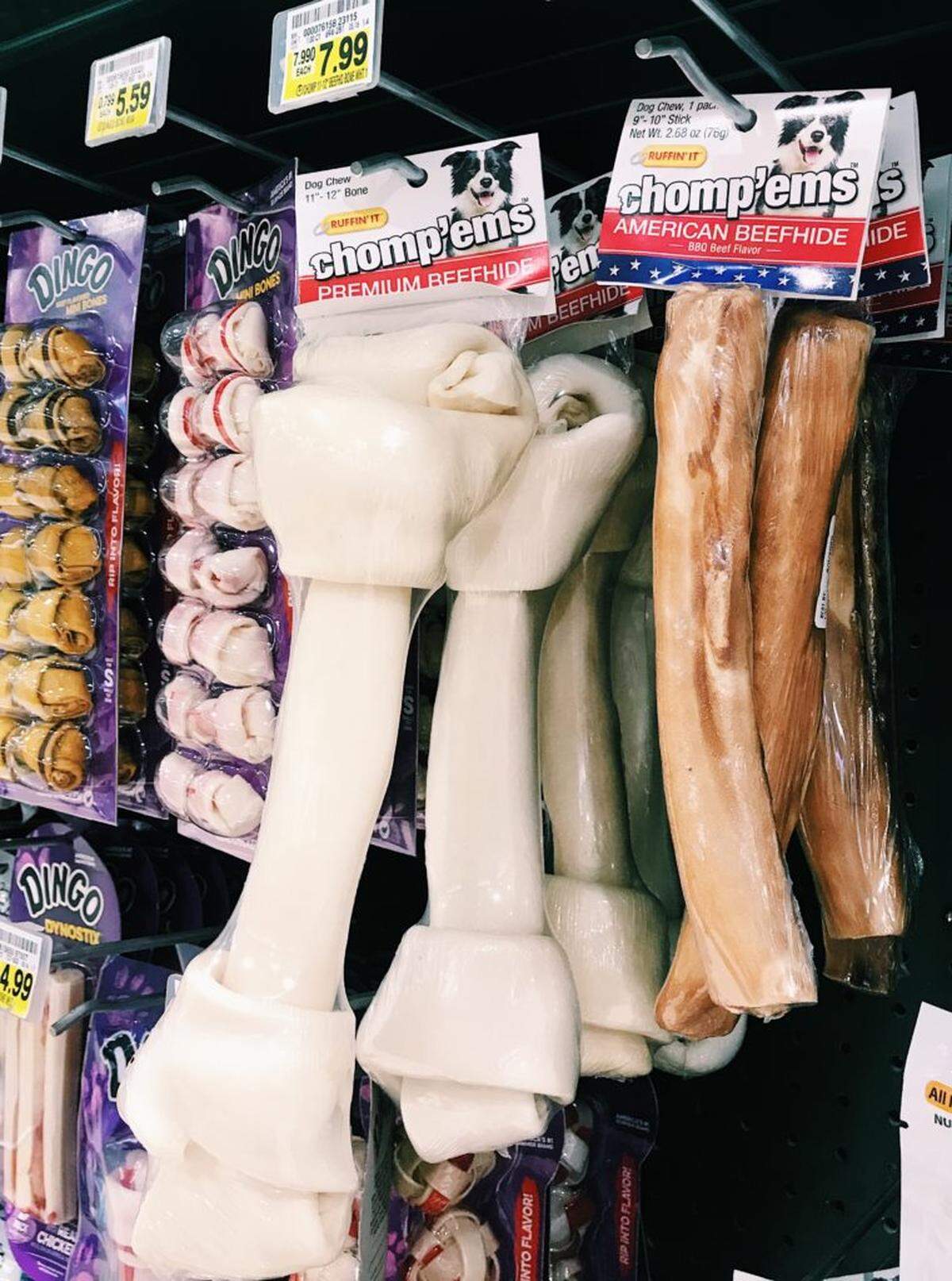 Foot-long Bone at Harris Teeter. Photo by Chyna Blackmon