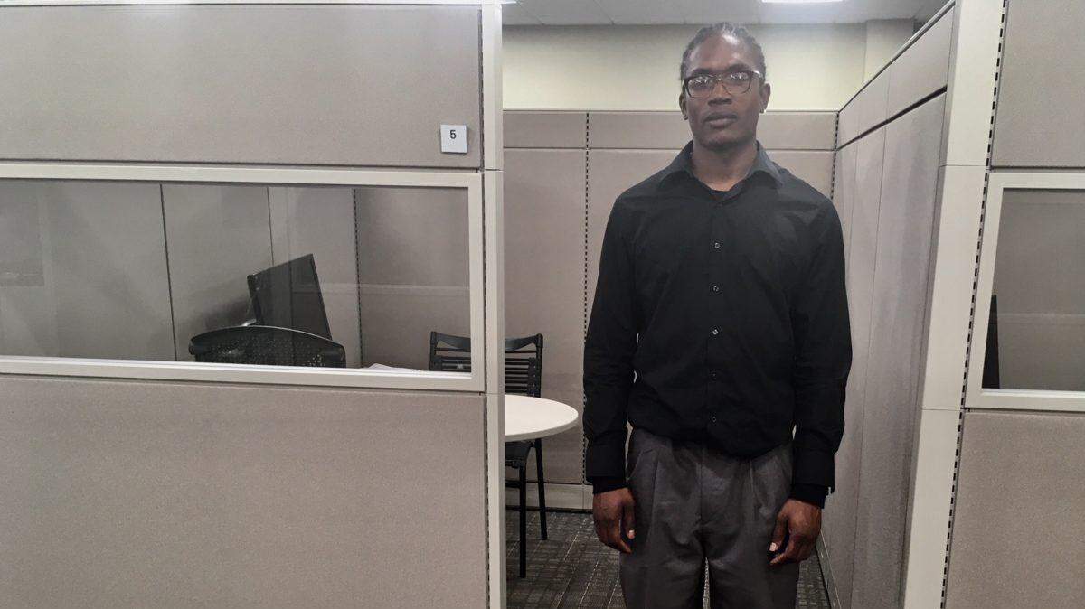 Tyrone Miller at Goodwill Opportunity Campus.