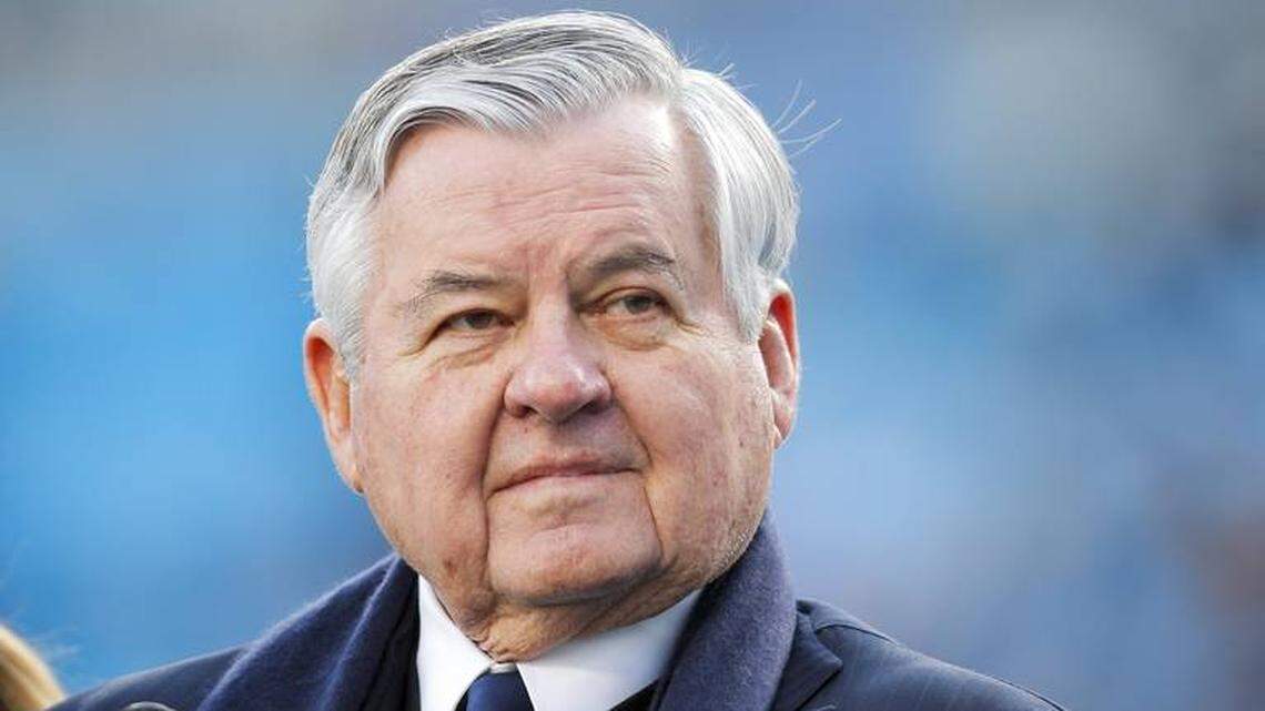 Former Carolina Panthers team owner Jerry Richardson.