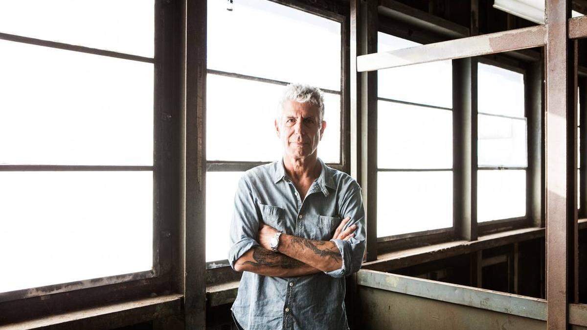Anthony Bourdain in New York in 2015. Photo by Alex Welsh, New York Times