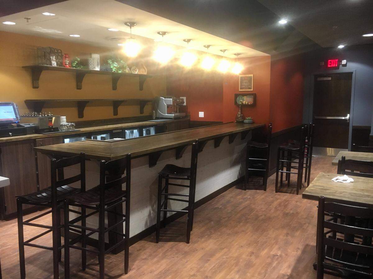 Famous Toastery's downstairs bar
