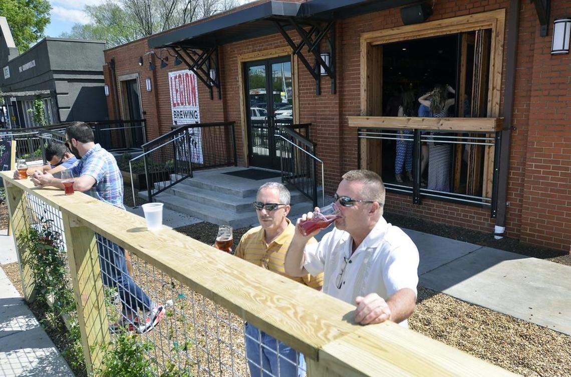Photo by John D. Simmons/Charlotte Observer<br> Legion Brewing is hosting a family friendly night of free music Saturday at Legion Jam Fest.