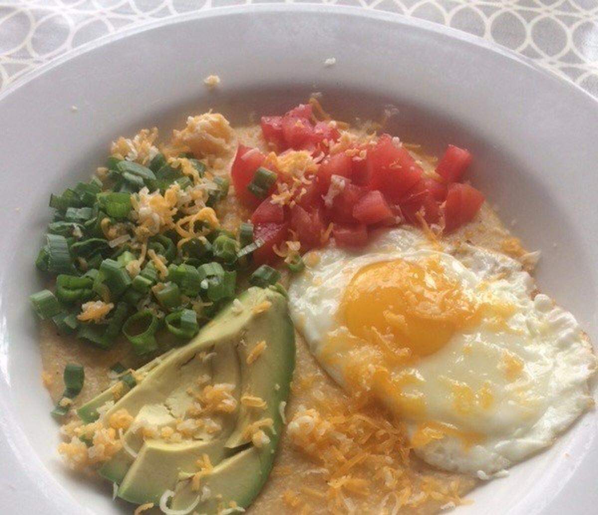 Courtesy of Chef Ashley Boyd<br/>The Build-Your-Own-Grits-Bowl at 300 East.