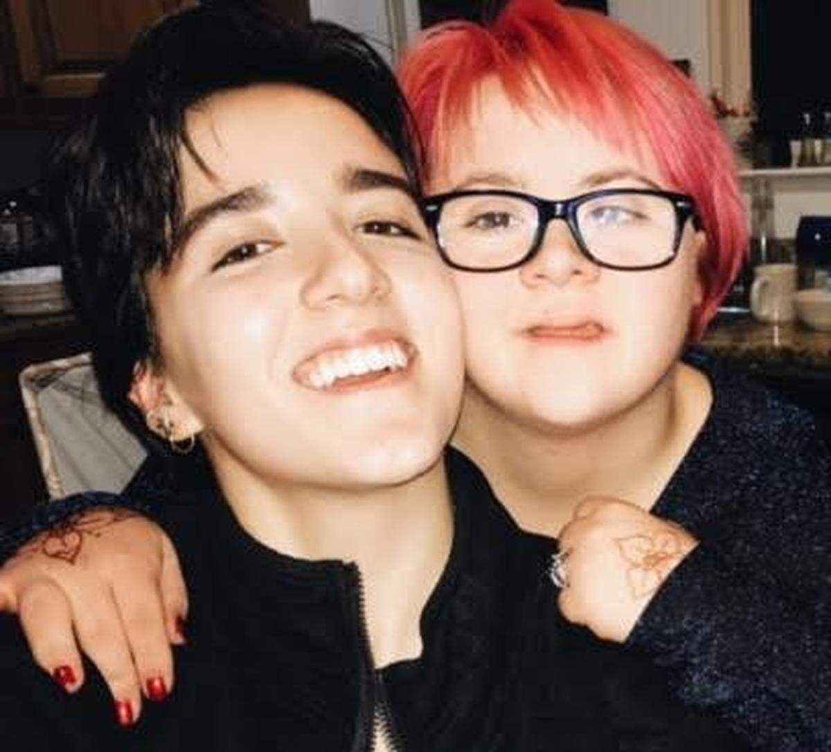 Abby, left, and Emma Corrigan