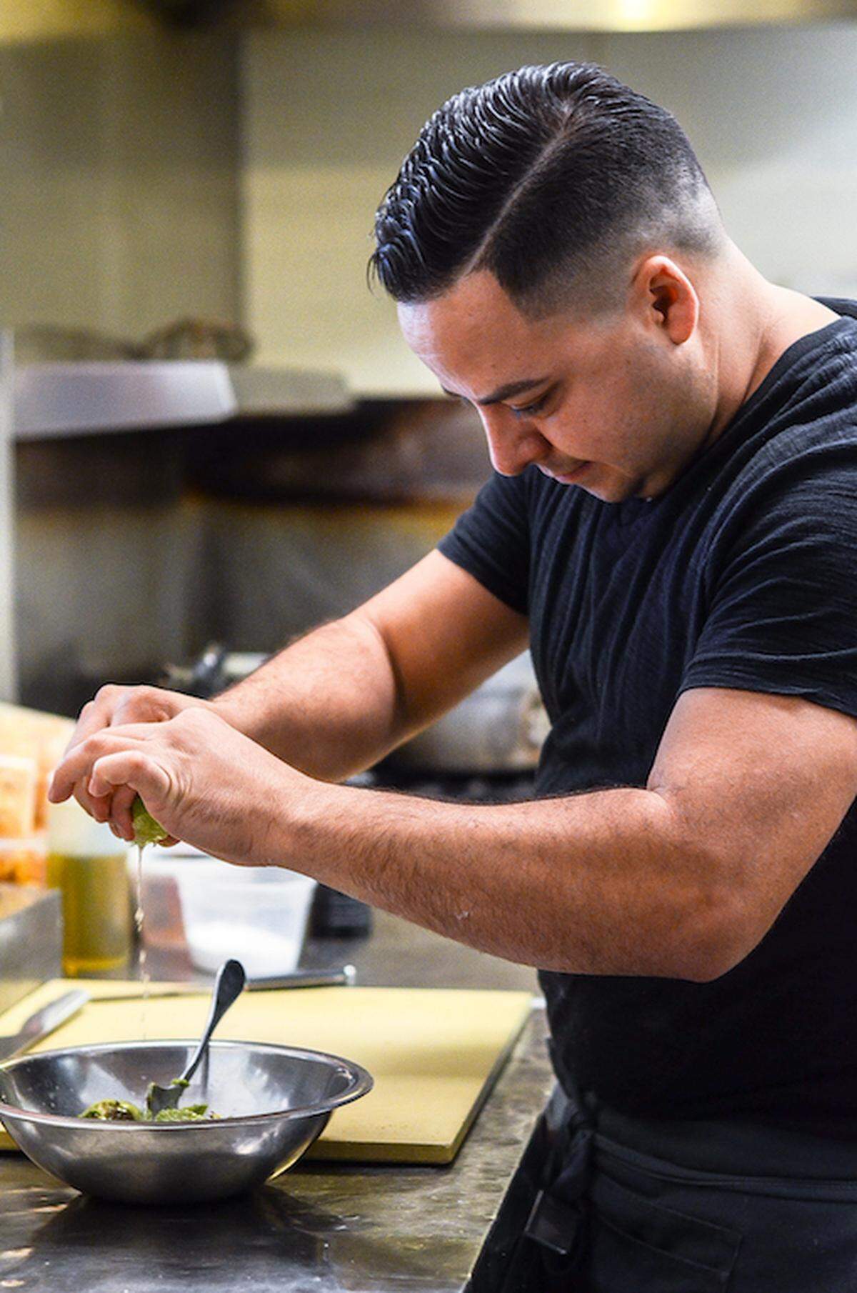 Chef Aaron Rivera of Tapas 51