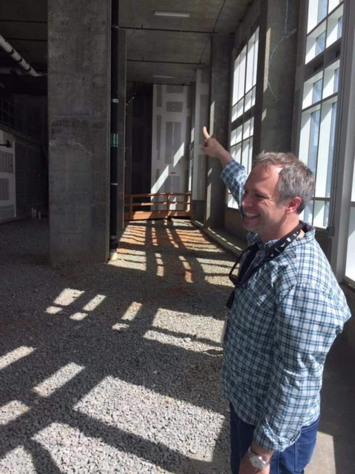 William Dissen is ready to turn this space in Ascent into Haymaker this fall.