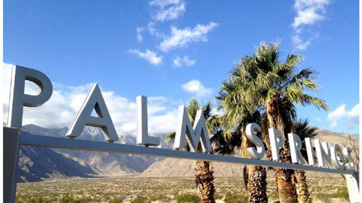 California dreaming in beautiful Palm Springs.